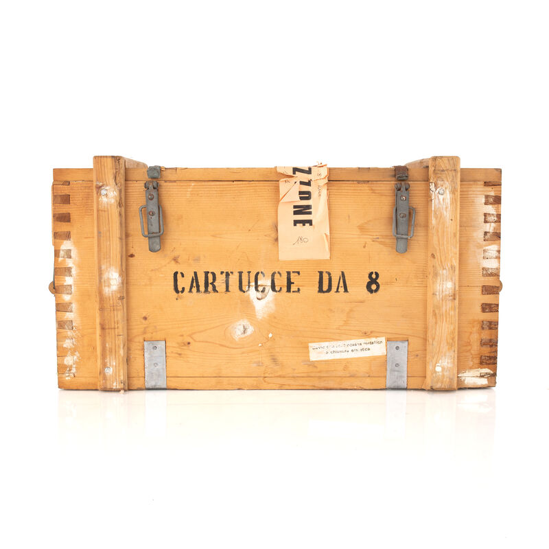 Italian Wooden Ammo Crate, , large image number 0
